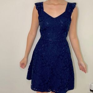 Classy navy dress